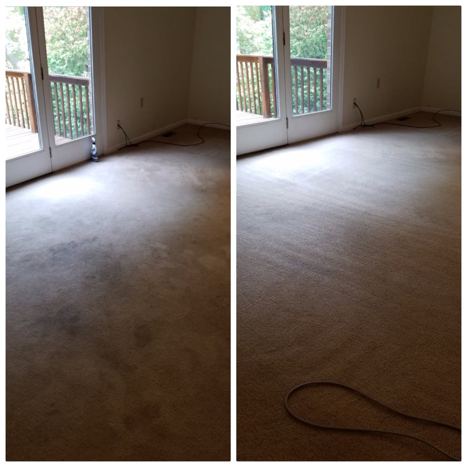 Emmaus cleaning results photo