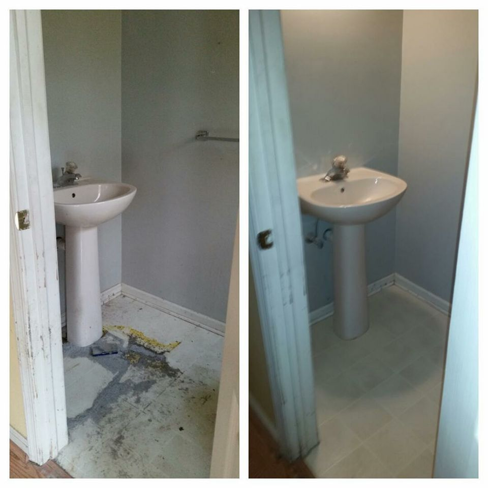 Allentown cleaning results photo